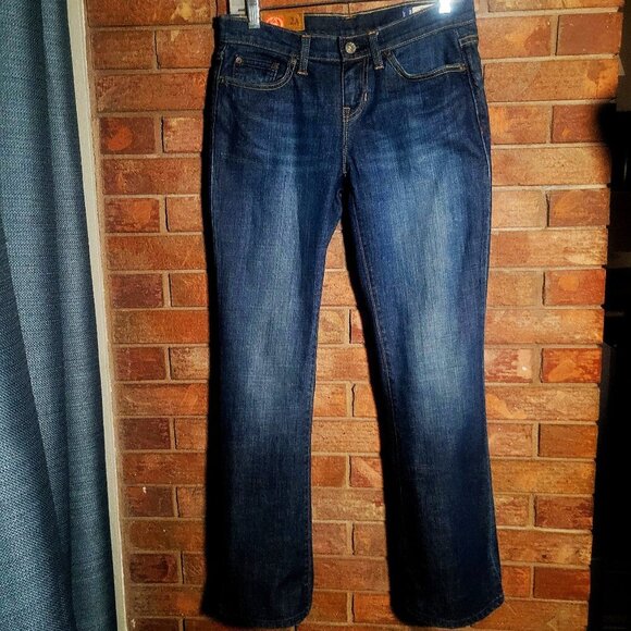 GAP Women's 1969 Med Wash Blue Bootcut Jeans - Size 2A - Picture 1 of 11